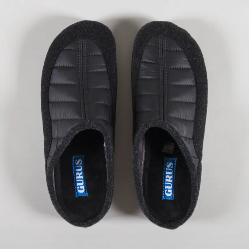 Gurus Cadiz Slippers New Black-6
