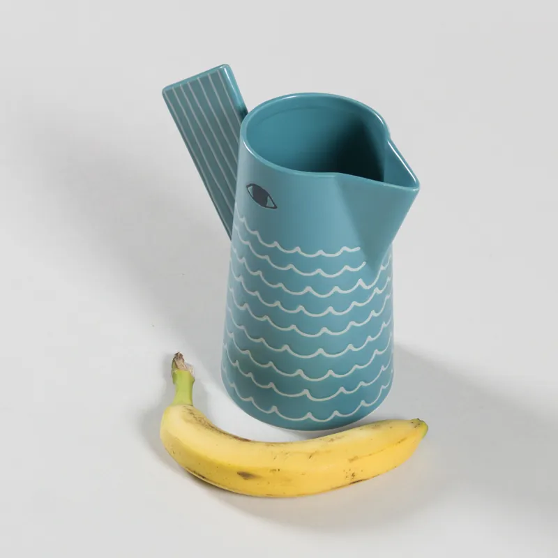 Donna Wilson Large Blue Bird Jug-3