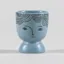 Donna Wilson Face Egg Cup Blue