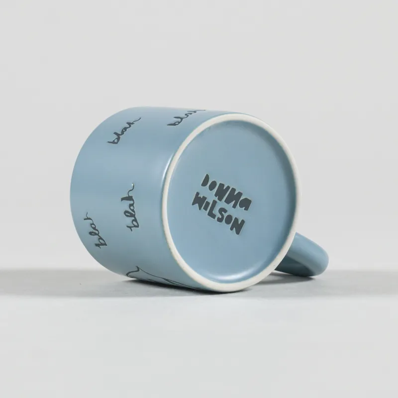 Donna Wilson Face Mug Blue-1