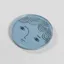 Donna Wilson Face Side Plate Blue
