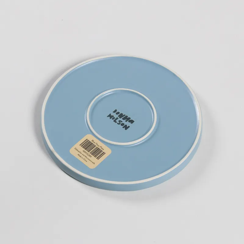 Donna Wilson Face Side Plate Blue-3