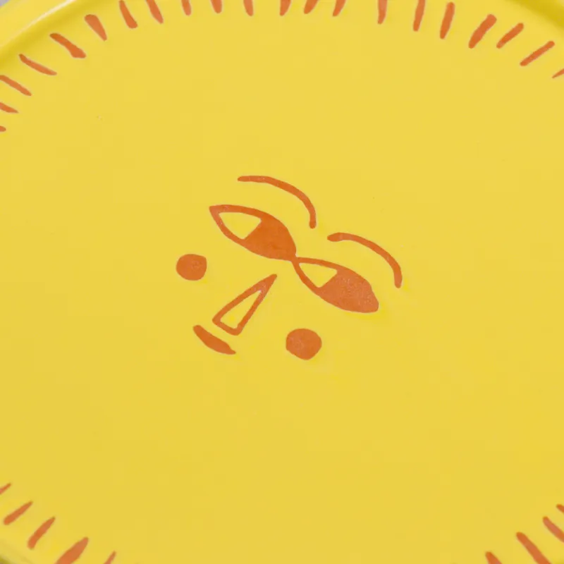 Donna Wilson Sun Side Plate Yellow-1