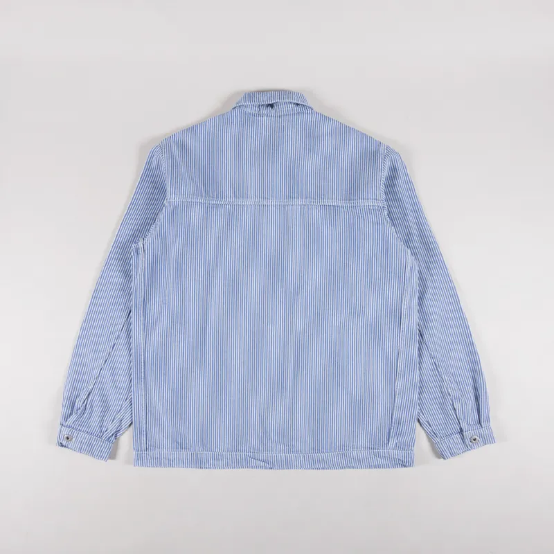 Stan Ray Coverall Jacket Washed Hickory Stripe-1