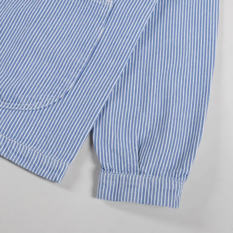 Stan Ray Coverall Jacket Washed Hickory Stripe-7