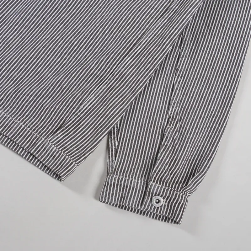 Stan Ray Coverall Jacket Black Hickory Stripe-9