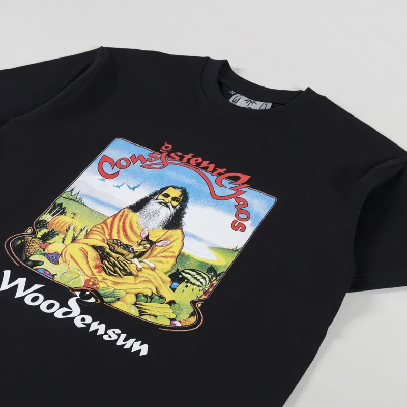 Woodensun Chaos T Shirt Black-1