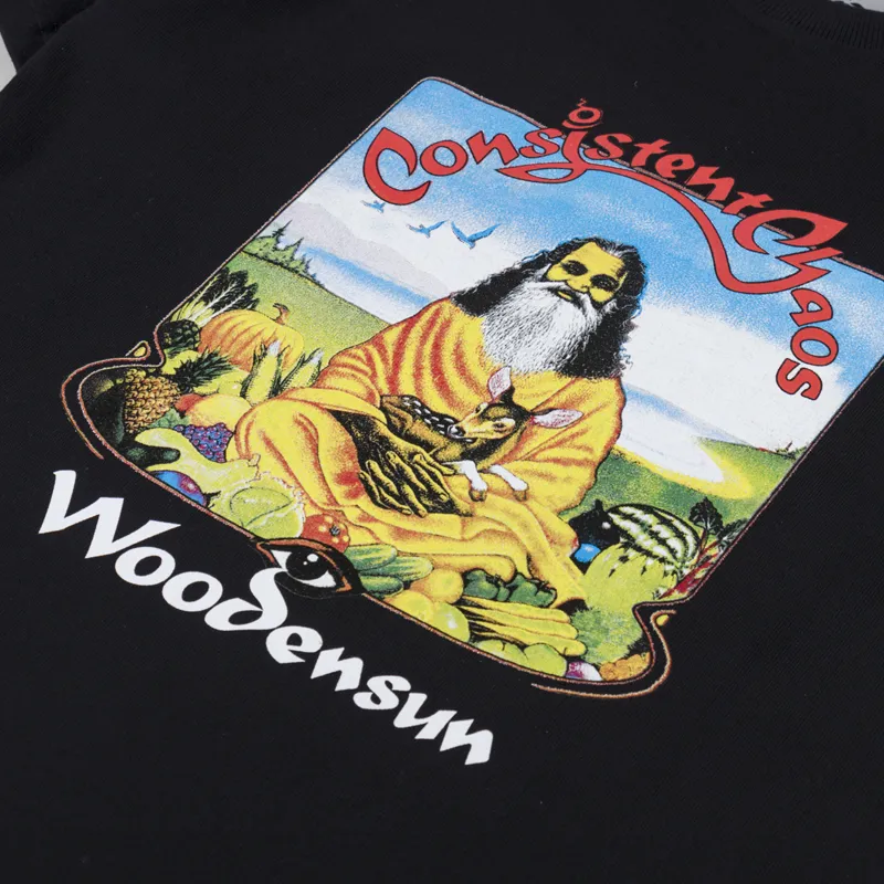 Woodensun Chaos T Shirt Black-2