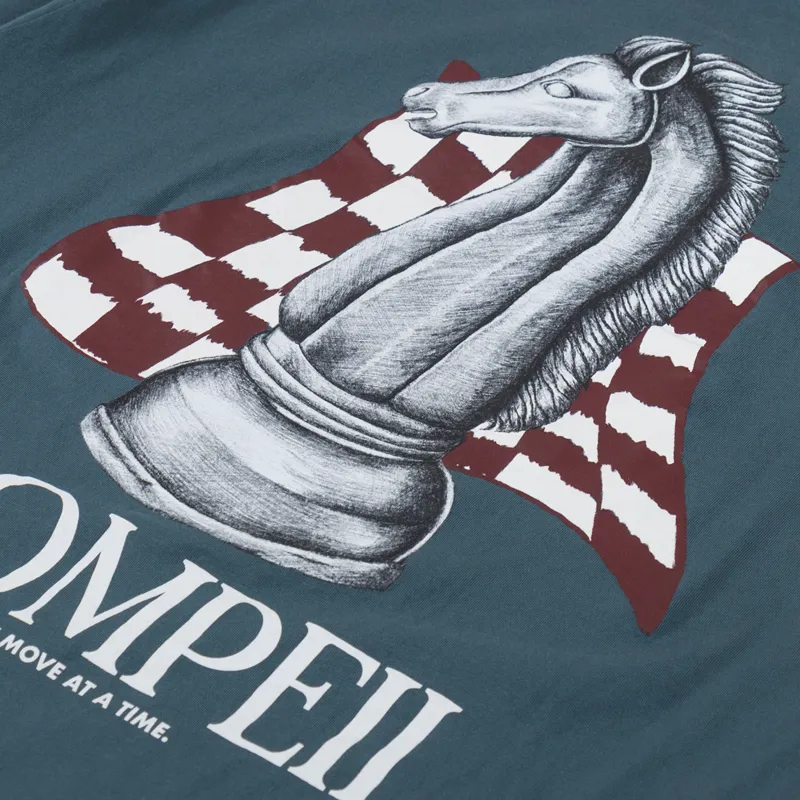 Pompeii Chess T Shirt Mineral-4