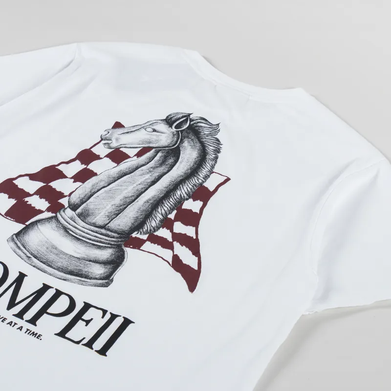 Pompeii Chess T Shirt White-2