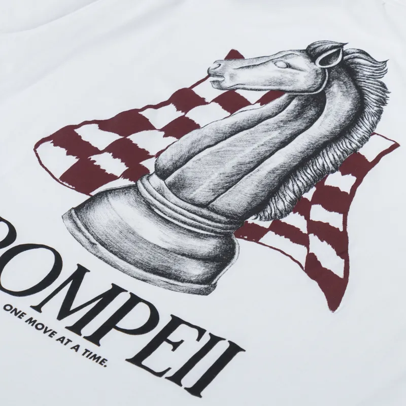 Pompeii Chess T Shirt White-4