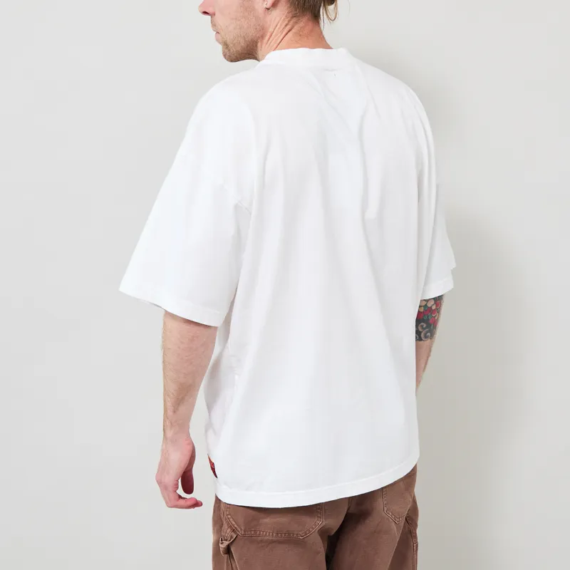 Earth People Ciosoig T Shirt White-2