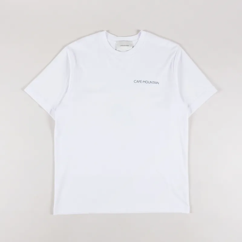 Cafe Mountain Clubhouse T Shirt Natural -1
