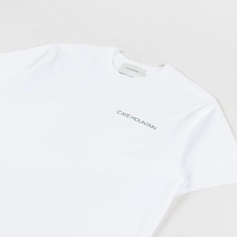 Cafe Mountain Clubhouse T Shirt Natural -3