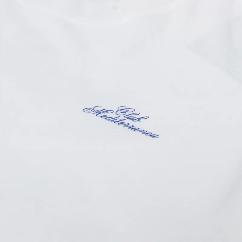 Pompeii Club Mediterranea T Shirt Off White-5
