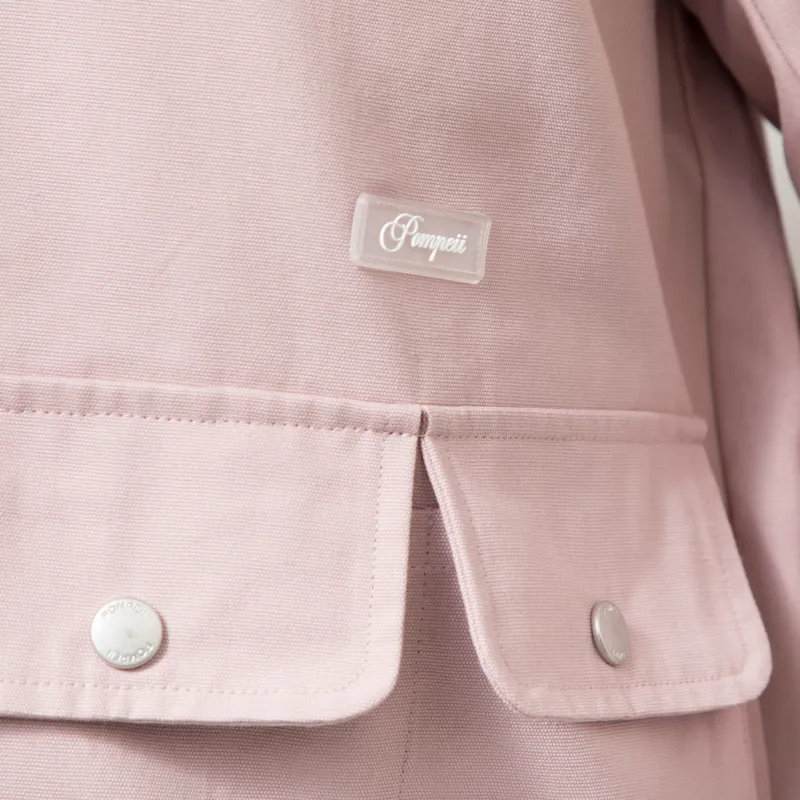 Pompeii Canvas Field Jacket Powder Pink-11