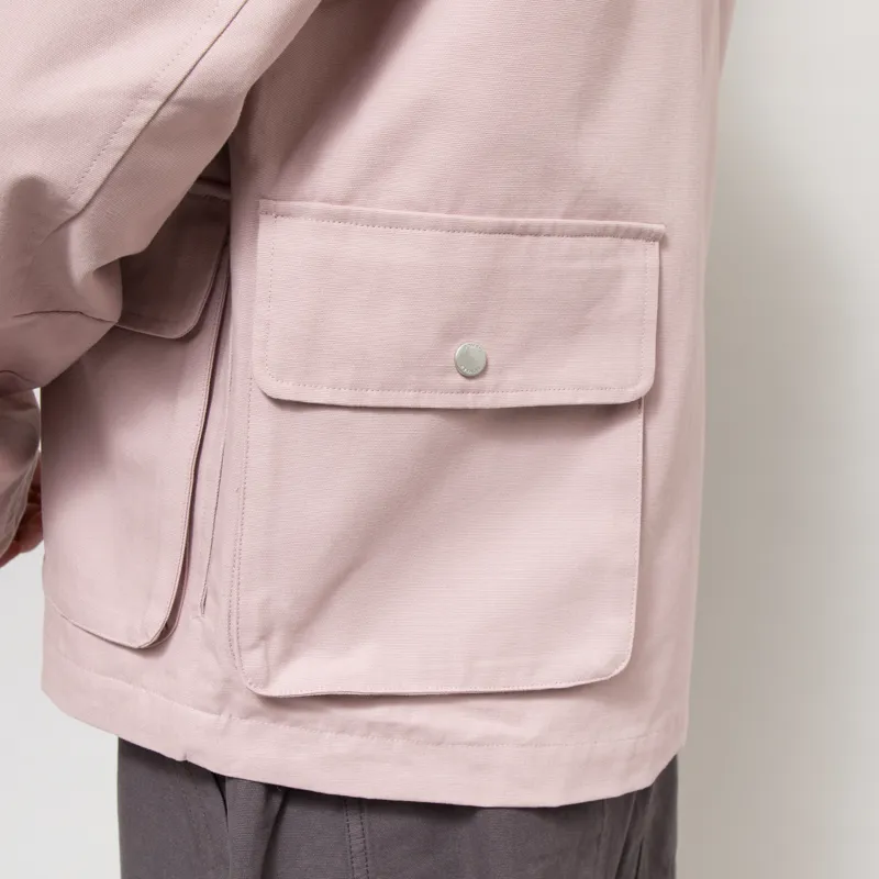 Pompeii Canvas Field Jacket Powder Pink-10