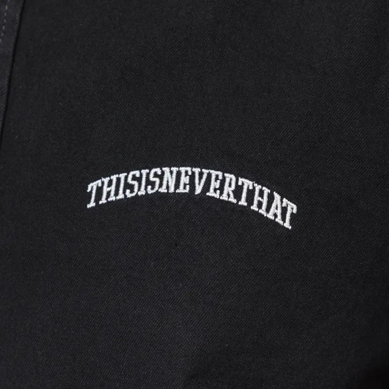 thisisneverthat Washed Denim Shirt Black-6