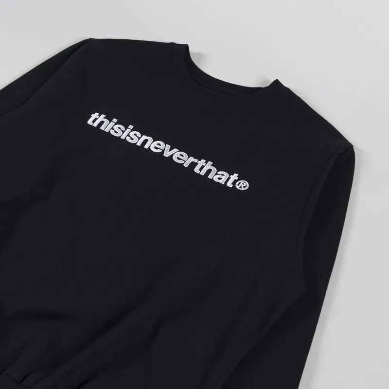 thisisneverthat T-Logo Crewneck Black-2
