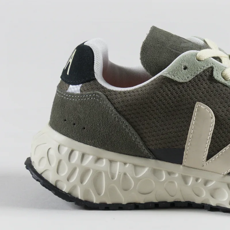 Veja Womens Condor Royale Alveomesh Shoes Khaki Pierre-4