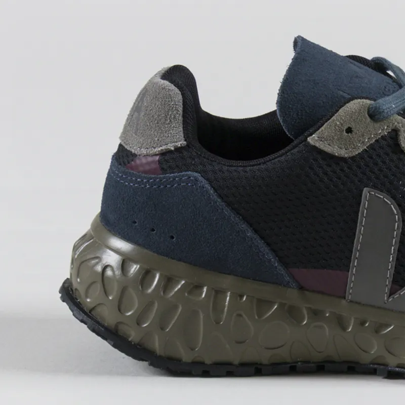 Veja Womens Condor Royale Alveomesh Shoes Black Grey Nautico-5