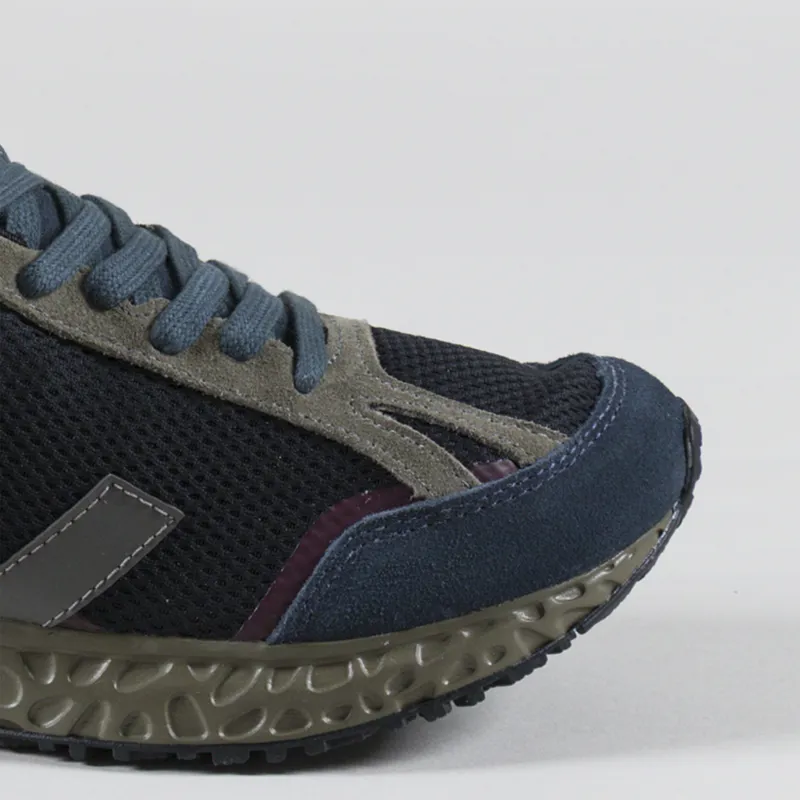 Veja Womens Condor Royale Alveomesh Shoes Black Grey Nautico-6