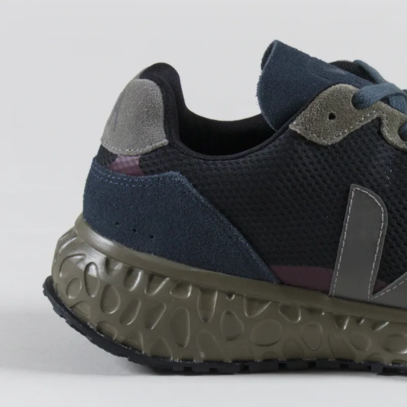 Veja Condor Royale Alveomesh Shoes Black Grey Nautico-4