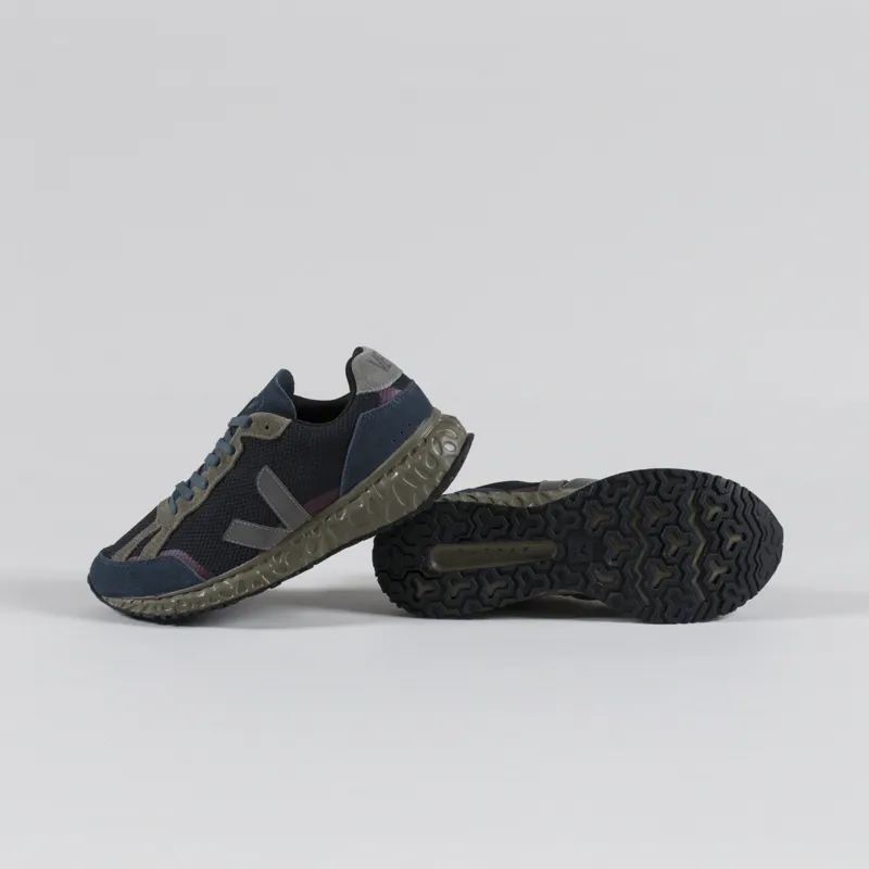 Veja Condor Royale Alveomesh Shoes Black Grey Nautico-3