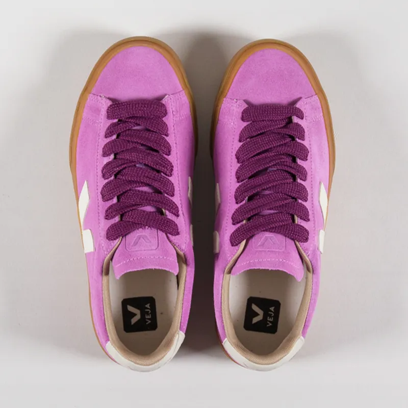 VEJA★CAMPO BOLD★MULBERRY PIERRE Veja Womens Trainers Campo Bold Suede Shoes Mulberry Pierre