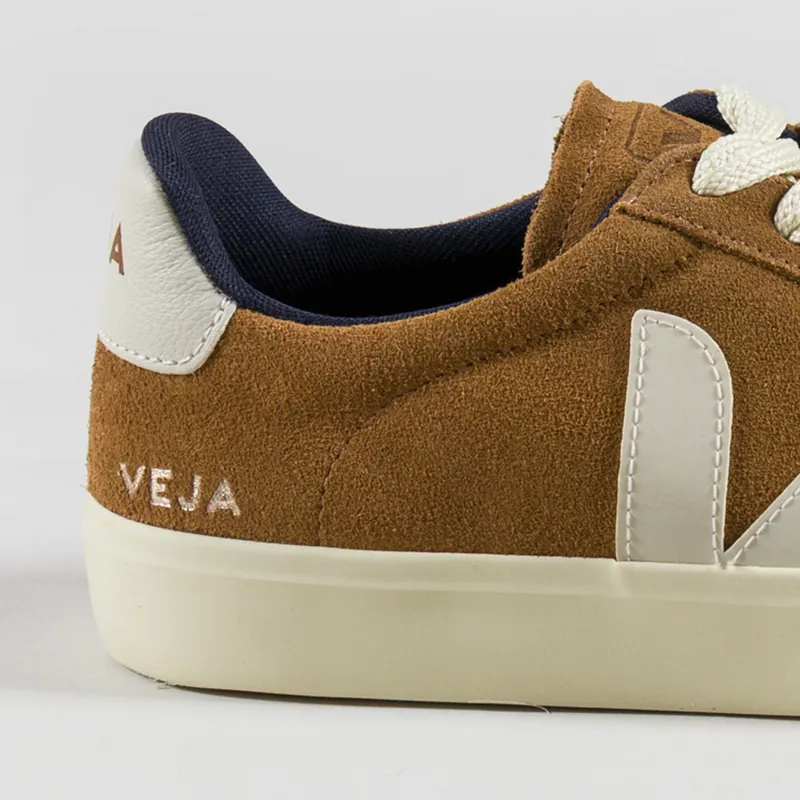 Veja Campo Bold Suede Shoes Camel Pierre-4