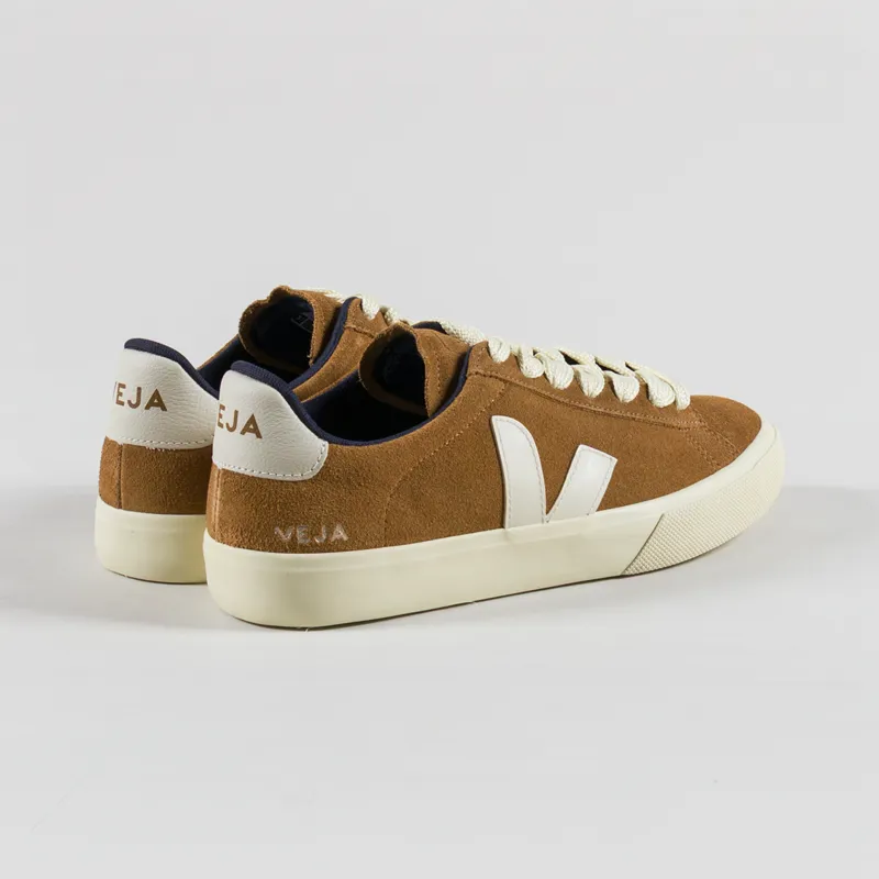 Veja Campo Bold Suede Shoes Camel Pierre-1