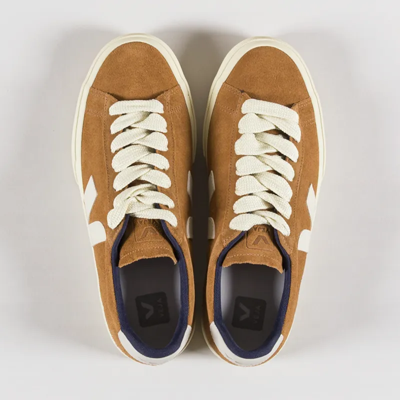 Veja Campo Bold Suede Shoes Camel Pierre-6