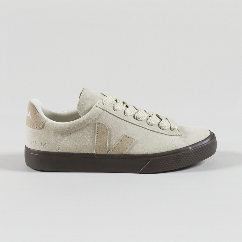Veja Campo Bold Suede Shoes Pierre Almond Eagle-2