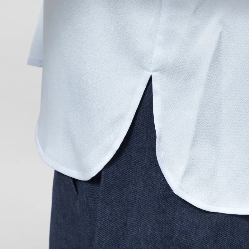 Stella Nova Womens Frills Blouse Dust Blue-7