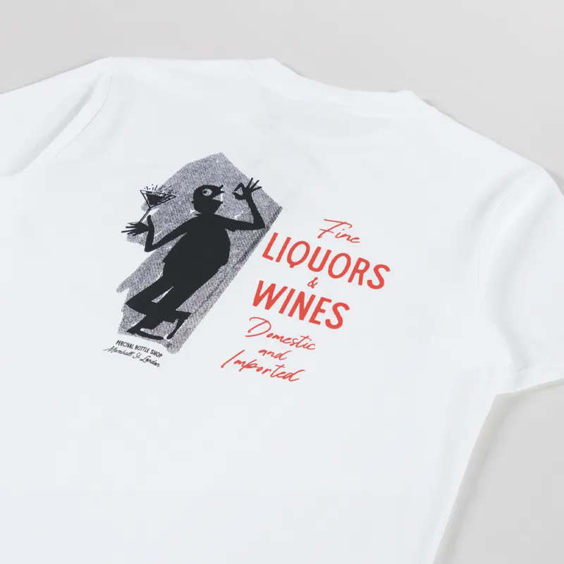 Percival Carlo Mixologist T Shirt White-2