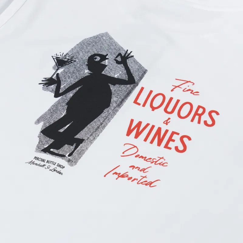 Percival Carlo Mixologist T Shirt White-4