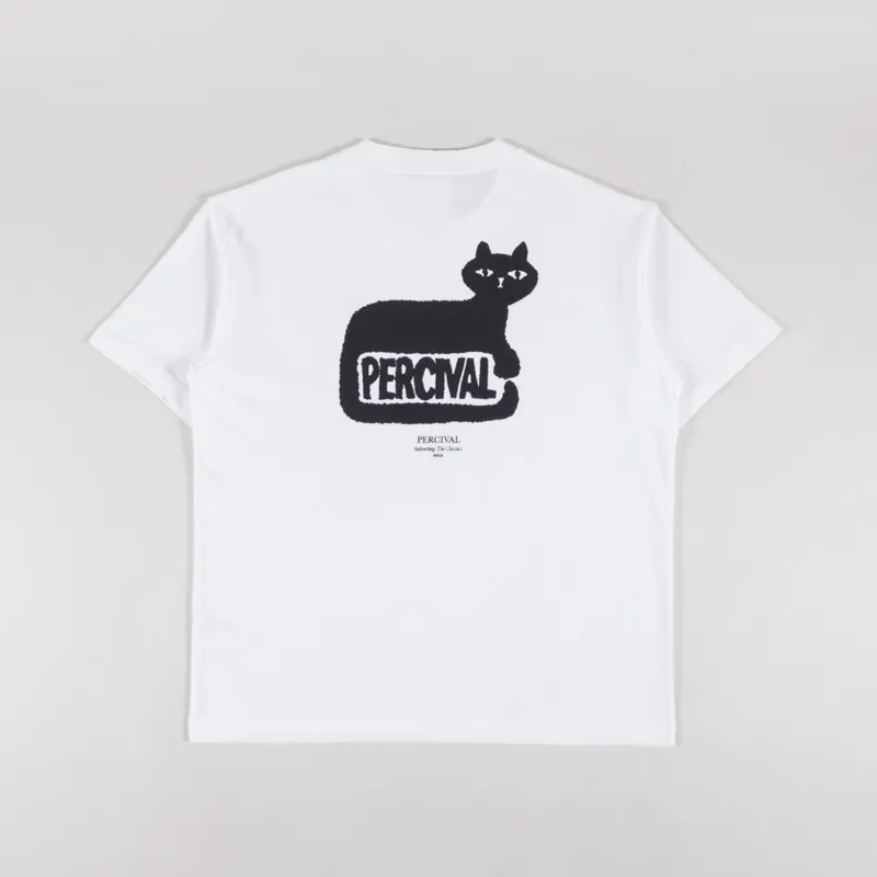 Percival Perci Loaf Oversized T Shirt White