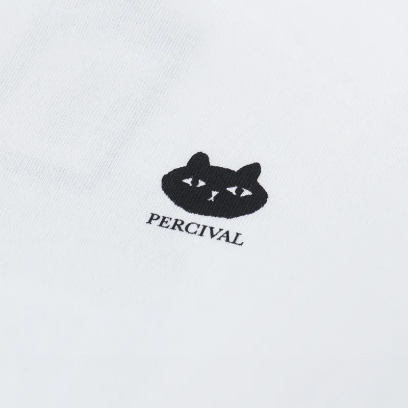 Percival Perci Loaf Oversized T Shirt White-5