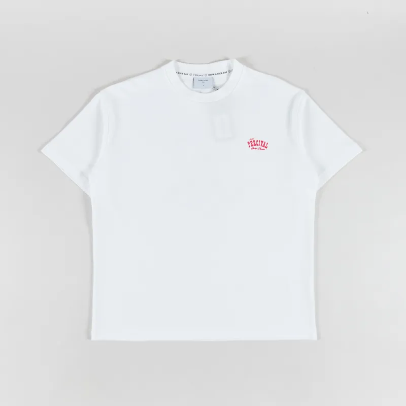 Percival Gordon Oversized T Shirt White-1