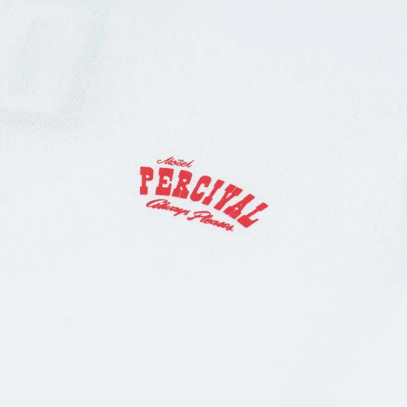 Percival Gordon Oversized T Shirt White-5