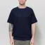Percival Siena Knitted T Shirt Navy
