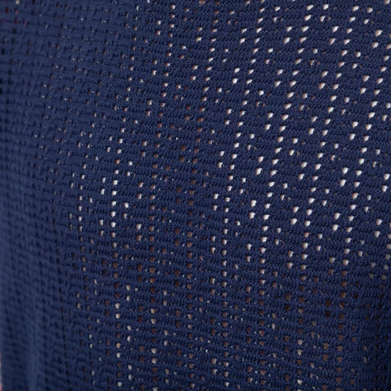Percival Siena Knitted T Shirt Navy-4