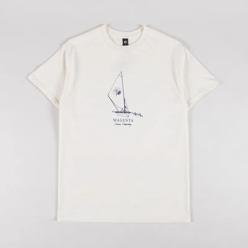 Magenta Cruise Co T Shirt Natural