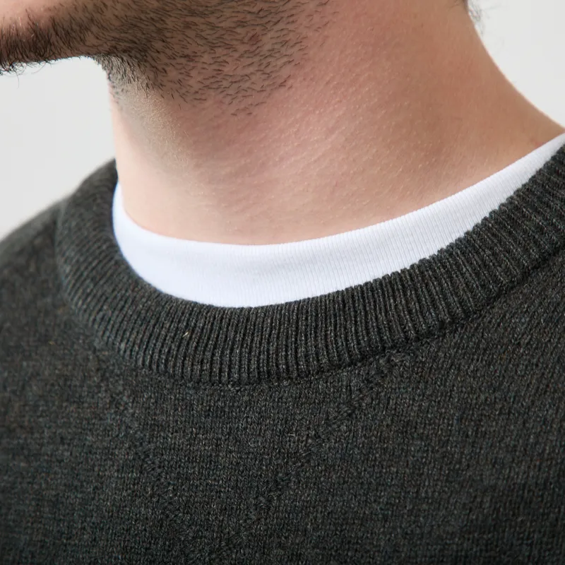 Pittari Cross Sweater Seaweed-4