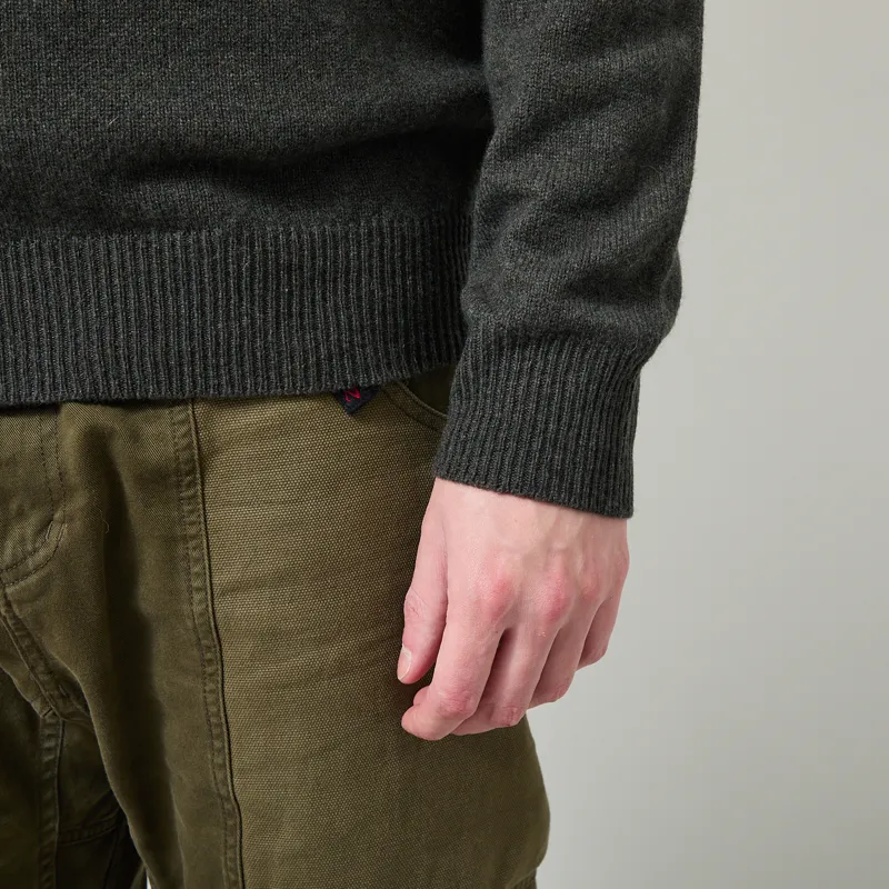 Pittari Cross Sweater Seaweed-6
