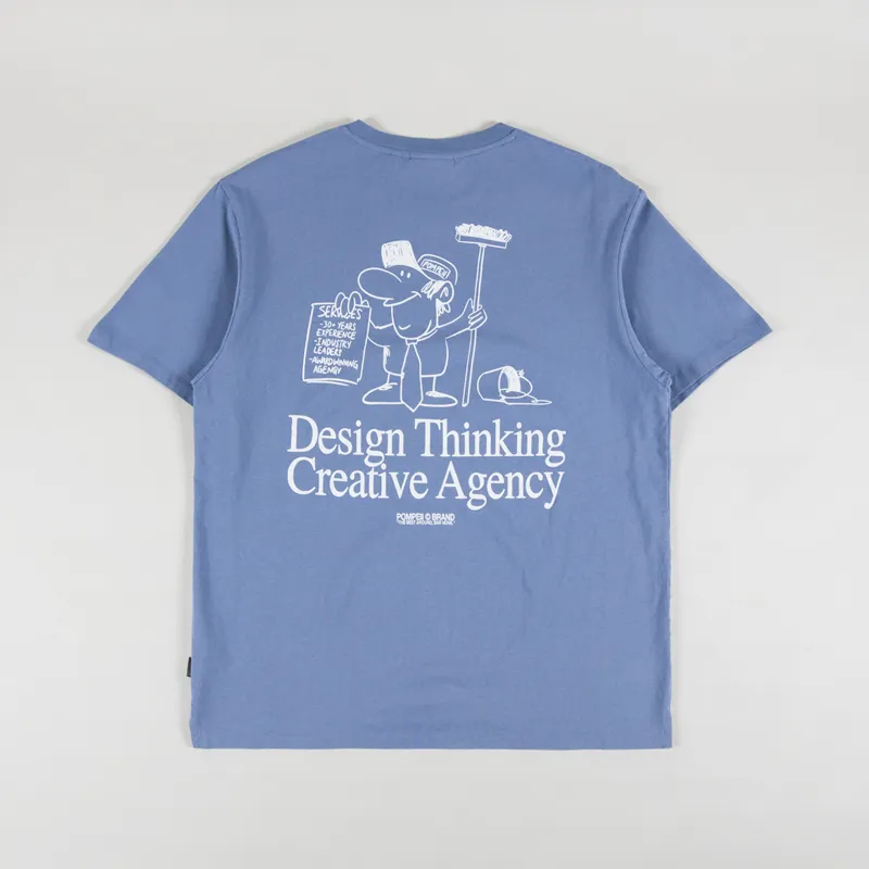 Pompeii Creative Agency T Shirt Indigo