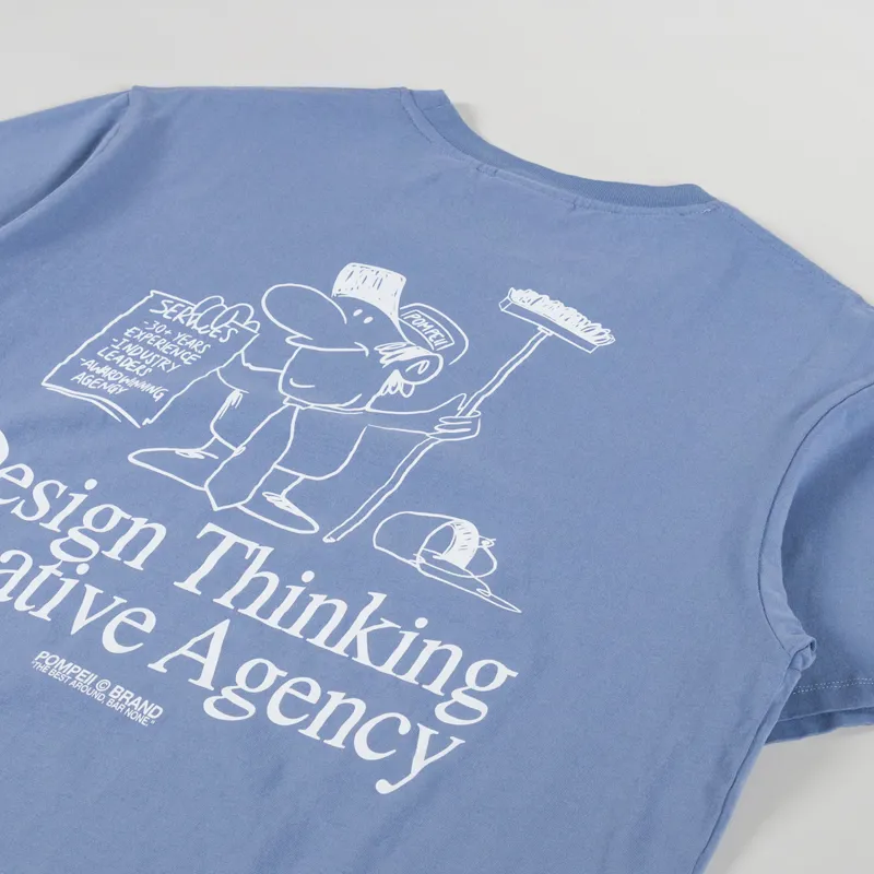 Pompeii Creative Agency T Shirt Indigo-2