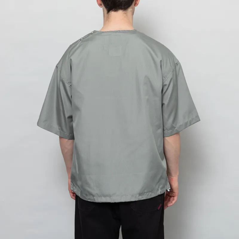 Taion Womens Non Down Military Half Sleeve T Shirt Sage Green-8