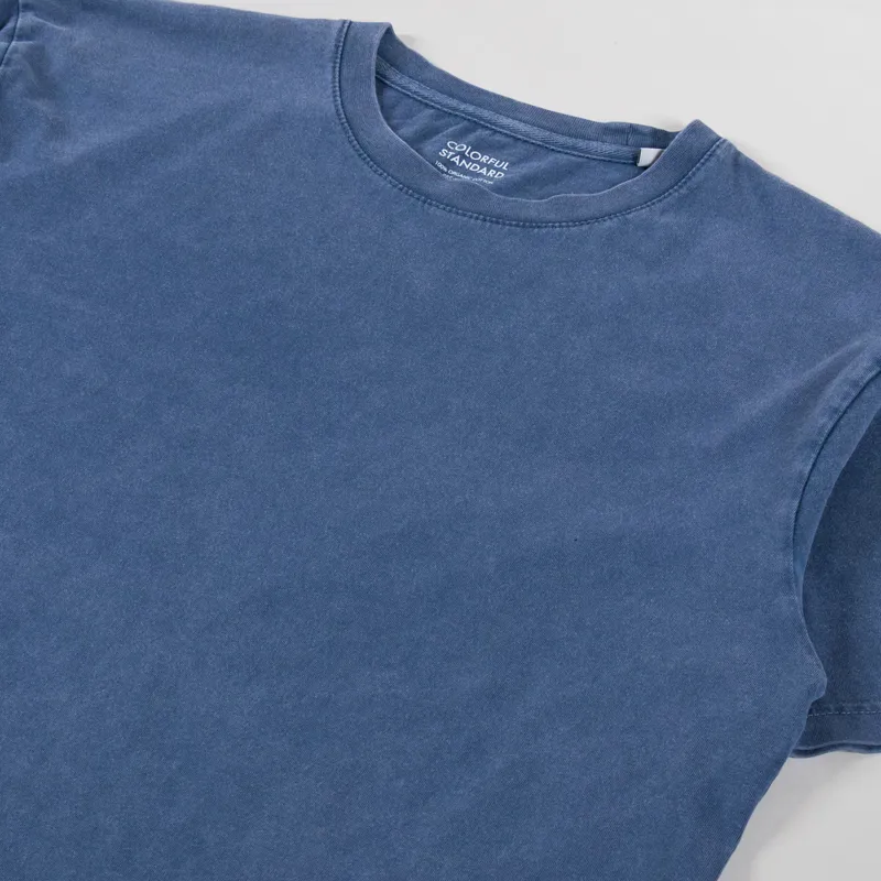 Colorful Standard Classic Organic T Shirt Neptune Blue-1