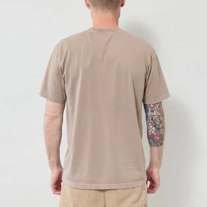 Colorful Standard Classic Organic T Shirt Faded Khaki-2